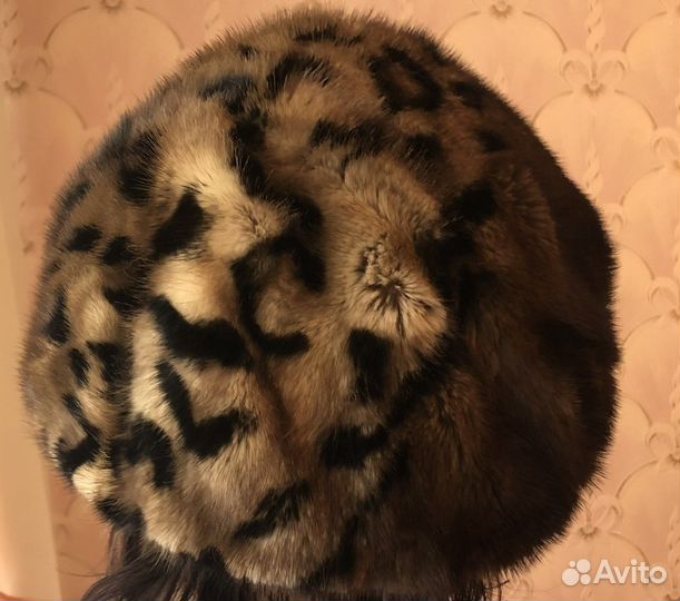 Шапка норковая женская