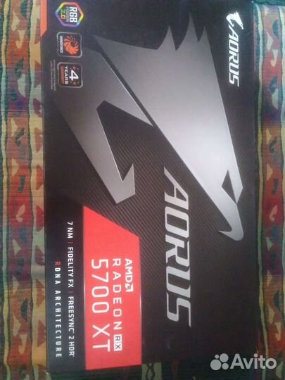 Видеокарта rx 5700xt 8 gb