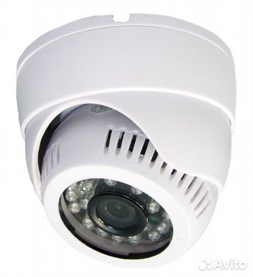 Видеокамера AHD (1.3Мп) белая (00175)