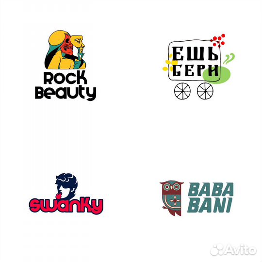 Разработка логотипа. Нейминг. Визитки