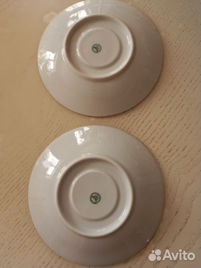 Чайный сервиз ГДР блюдца фарфор
