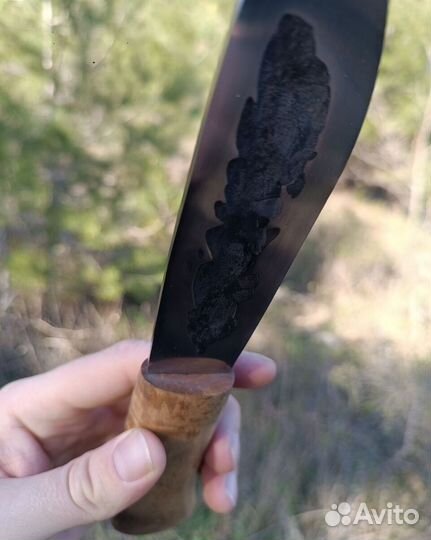 Нож ручной работы якутский