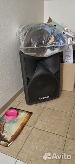 Активные колонки 400 вт Work WPL-1A