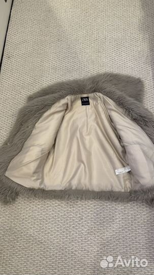 Искусственная шуба zara размер S