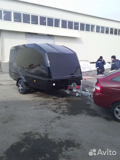 Прицеп Сталкер Touring MAX (3500х1640х1550) черный
