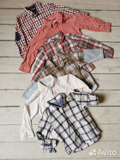 Рубашки для мальчиков разные