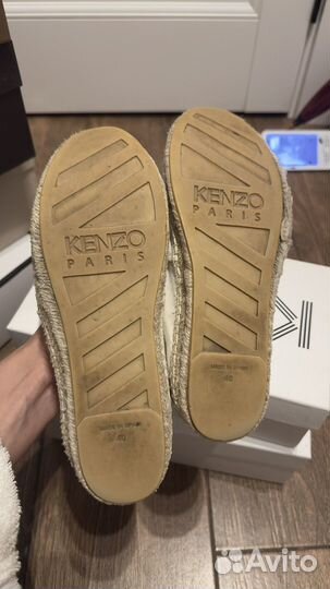 Эспадрильи kenzo женские