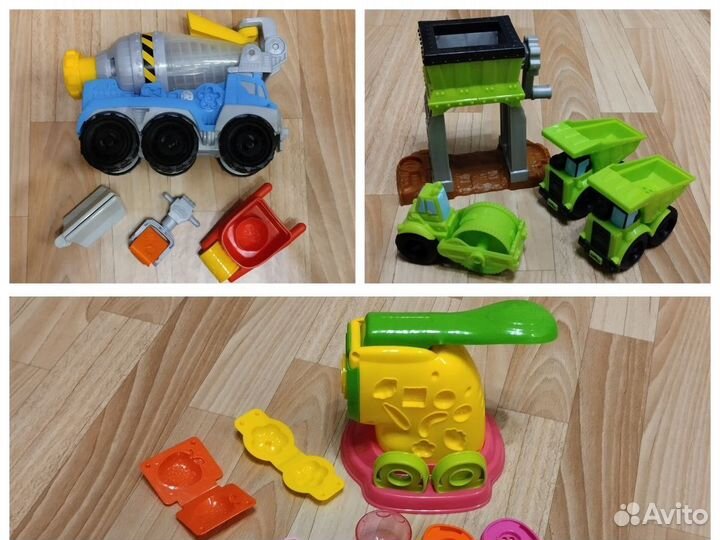 Игровые наборы Play-Doh Wheels и Play the Game