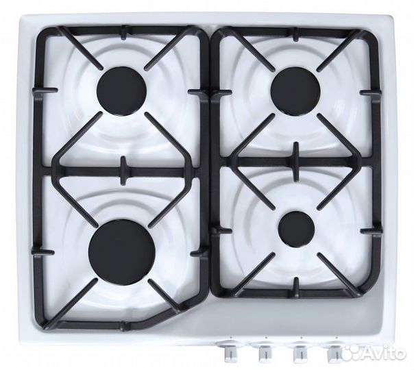 Поверхность варочная Гефест сн 1210 К4 (бел.)