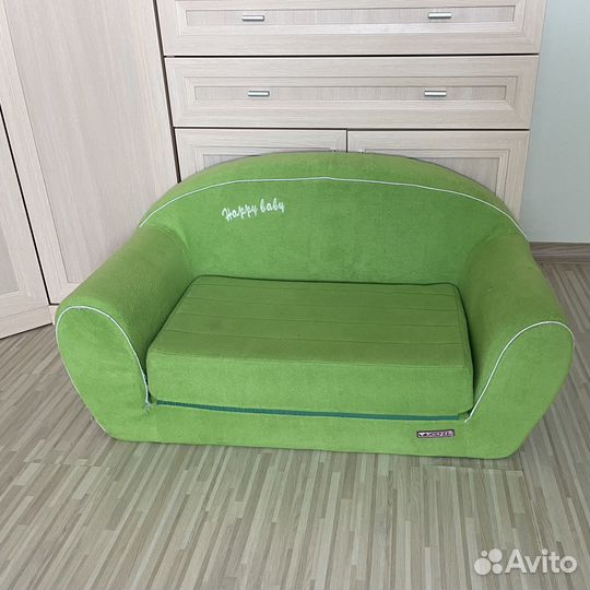 Детский мягкий раскладной диванчик