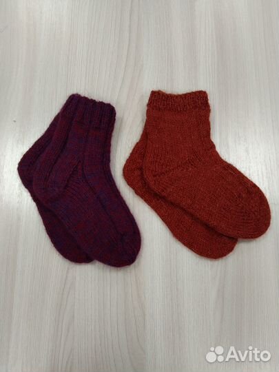 Носки вязаные детские