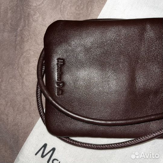 Кожаная сумка Massimo Dutti