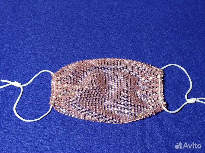 Маска для лица новая свадебная многоразовая