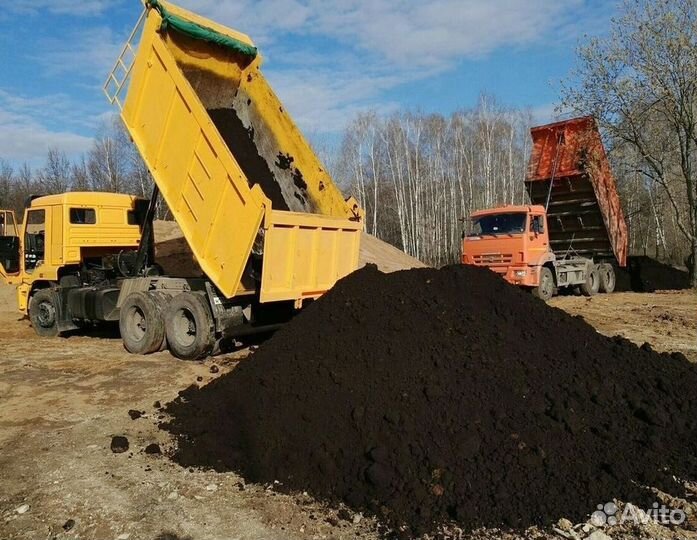 Почва плодородная с доставкой