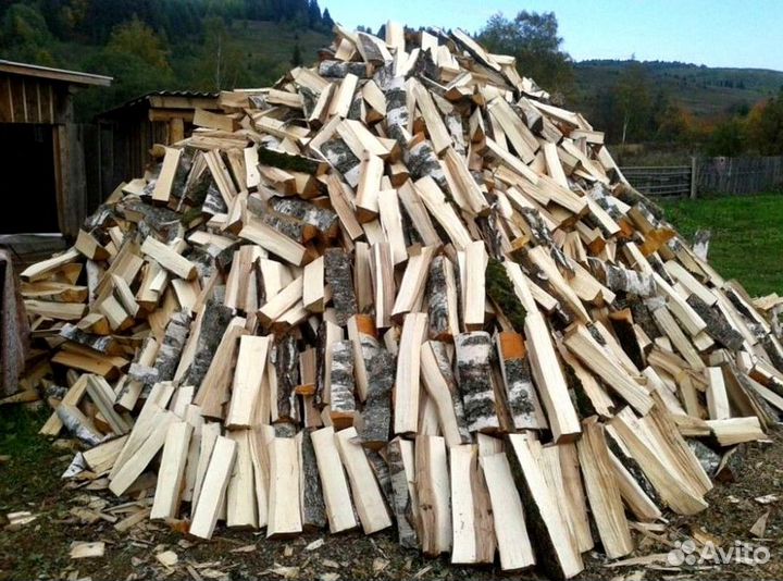 Дрова в баню на дачу