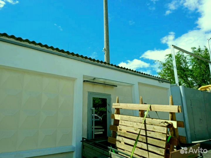 Козырек из стекла