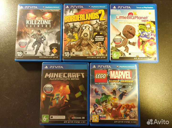 Sony PS Vita minecraft