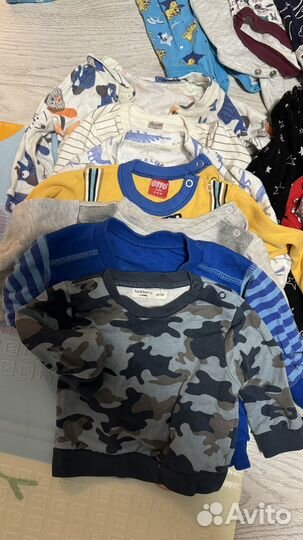 Детские вещи пакетом на мальчика 62 68