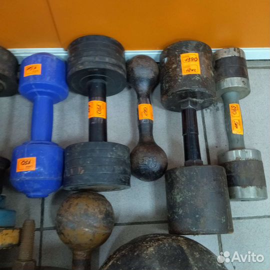 Гантели-Гири В ассортименте 1.5-32кг