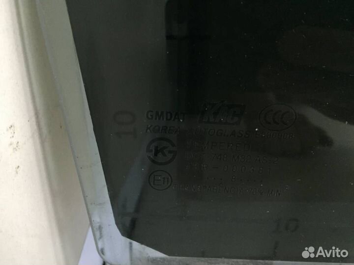 Стекло двери задней правой Chevrolet Lacetti J200