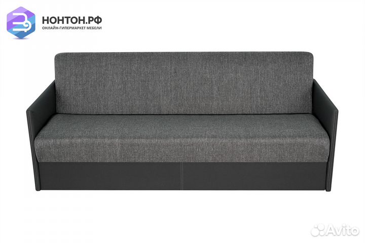 Диван книжка Ручеек-Ламино Софт серый