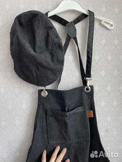 Фартук и кепка официанта/бариста/мастера