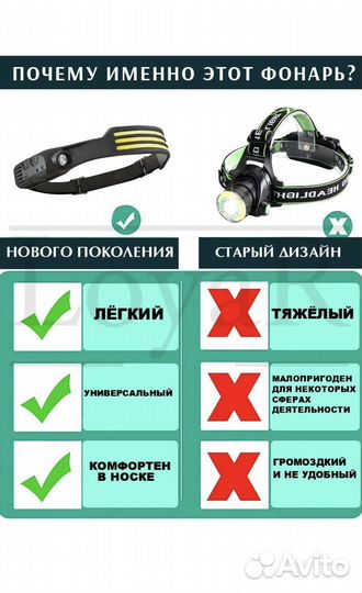 Налобный фонарь