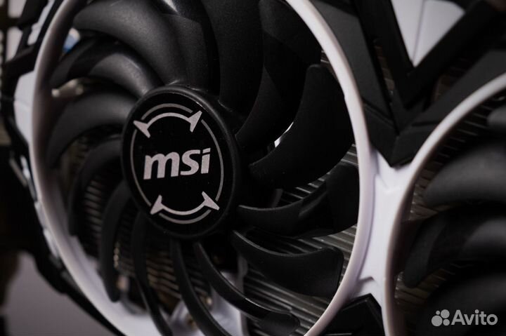 Видеокарта RX580 8GB MSI armor