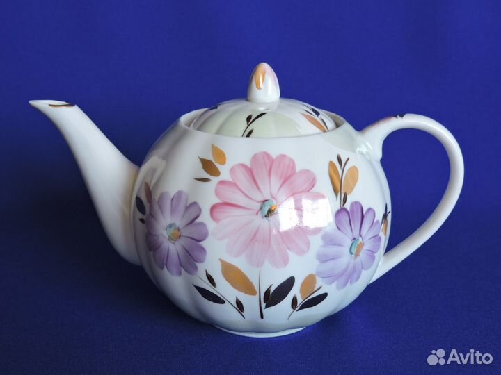 Чайный Сервиз Цветы Дулево Форма Тюльпан