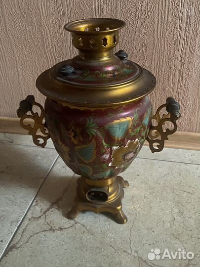 Самовар электрический хохлома СССР