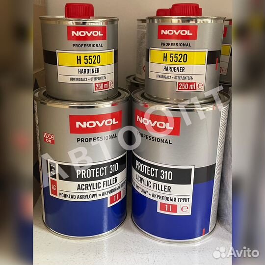 Грунт-наполнитель 2К novol Protect 310 HS 4+1