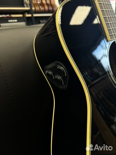 Yamaha FG TA BL трансакустическая гитара (Новая)