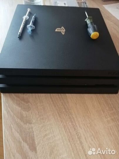 Чистка PS 4 PRO slim FAT
