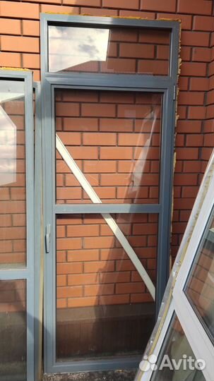 Окна пластиковые и алюминиевые бу