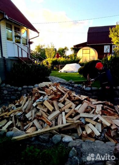 Дрова колотые Ольха
