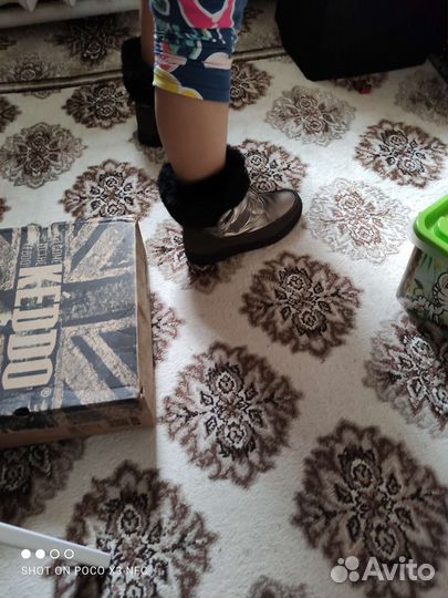 Ботинки зимние для девочки