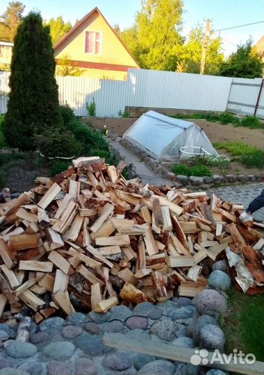 Дрова Береза с доставкой в Выборге