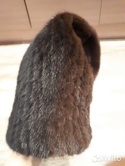 Шапка норковая женская