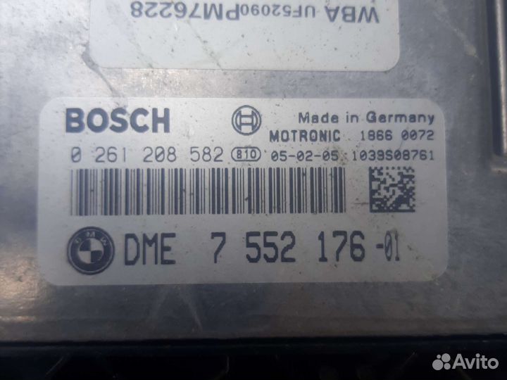 Эбу двигателя BMW E90 N46B20BA