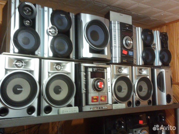 Муз.центры.panasonicSA-VK,VKX,AKX. sony,aiwa,jvclg