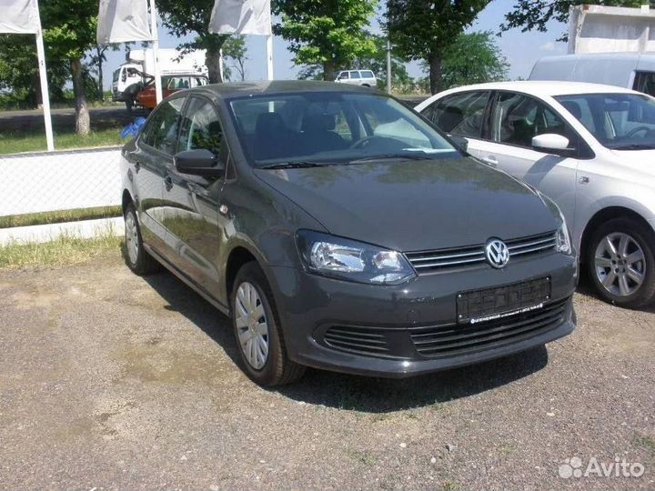 Бампер задний VW Polo 5 2010-2015 5K