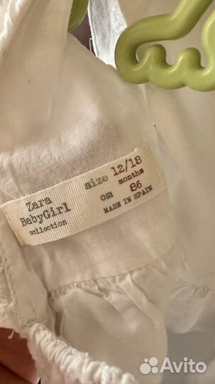Платье для девочки 86 zara armani