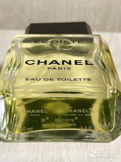Chanel egoiste остаток от 100 мл оригинал