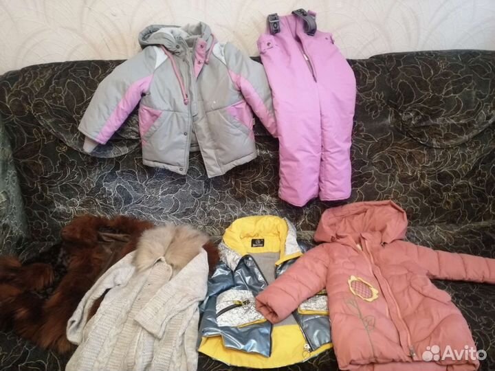 Пакет одежда 92-110/обувь 22-27/для девочки