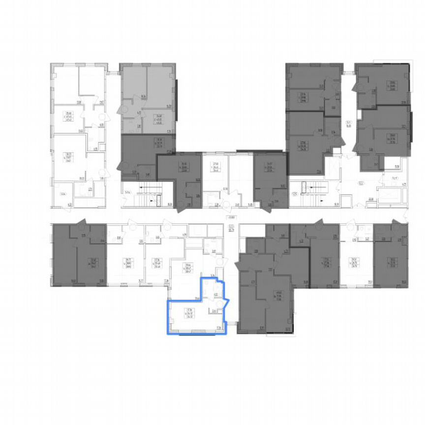 Апартаменты-студия, 24,3 м², 5/10 эт.