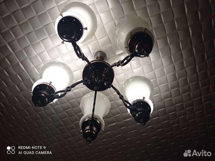 Люстра старинная