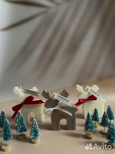 Подарок на Новый год / новогодние свечи