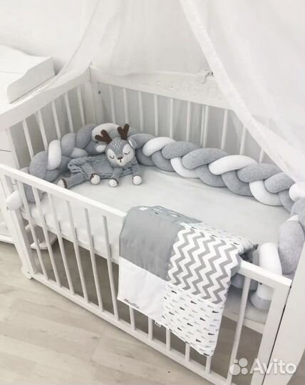 Бортик косичка