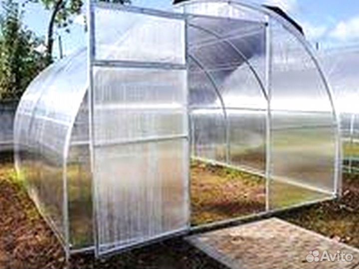 Теплица 3 на 4 из поликарбоната