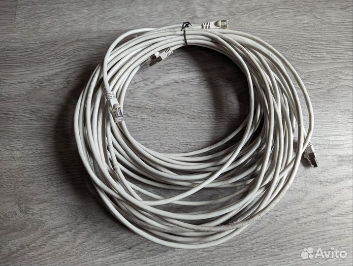 Кабель для интернета 10м (патч-корд rj45)